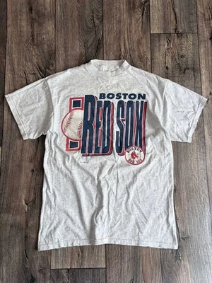 MLB Vintage 90s Logo 7 Boston Red Sox 1998 Baseball T-Shirt AN63578 - Image 1 of 2