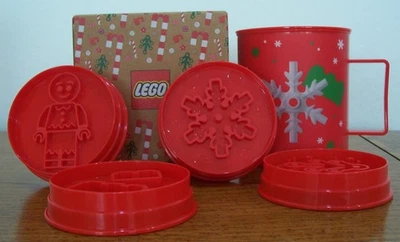 LEGO Christmas Holiday Mug & Cookie Stampers Set NEW - Image 1 of 2