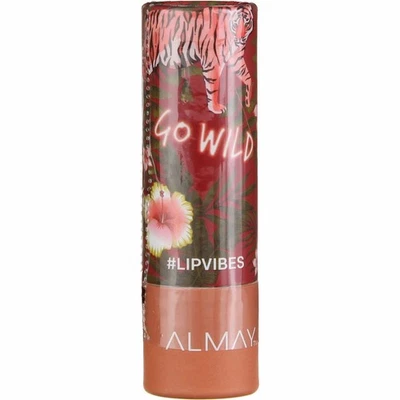 4 Pack Almay Lip Vibes Lipstick, Go Wild 120, 0.14 oz - Image 1 of 2