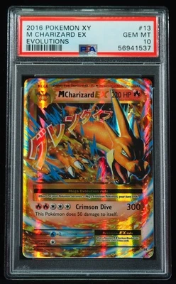 Mega Charizard EX 13/106 PSA 10 Gem Mint Evolutions Pokemon Card - Image 1 of 3