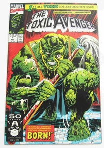 Toxic Avenger #1 April 1991 NM- 9.2 Near Mint Marvel Doug Moench Near Mint - Picture 1 of 1
