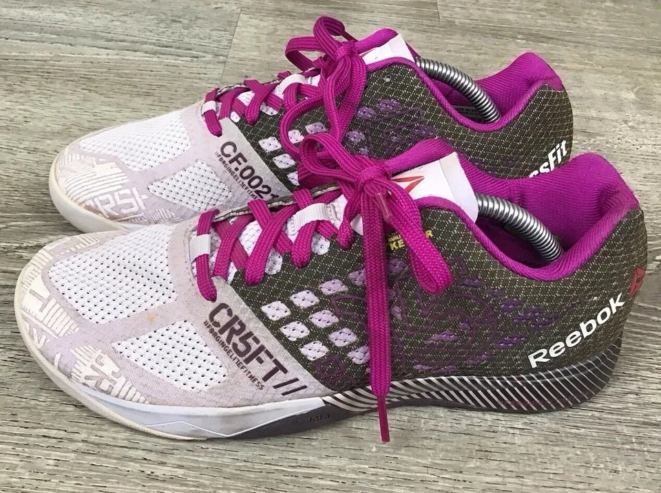 Reebok Women’s Size 9 Shoes CrossFit Nano 5.0 Training Shoes Pink Purple M49798 - Image 1 of 4