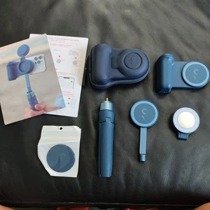 ShiftCam SnapGrip Creator Kit - Mobile grip with battery Blue Jay - *USED* - Zdjęcie 1 z 5