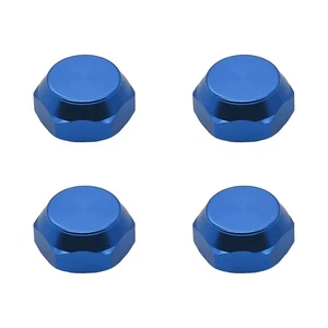 4pcs Alloy Wheel Nut 17mm Dark Blue For Arrma 6s Notorious Kraton Outcast Typhon - Picture 1 of 5