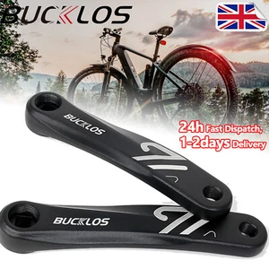 Bicycle 152/170/175mm Left Hand Crank Arm Square/Diamond/Spline Hollow Crank MTB - Picture 1 of 17