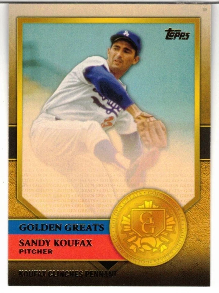 Sandy Koufax 2012 Topps Golden Greats #GG48 - Image 1 of 1