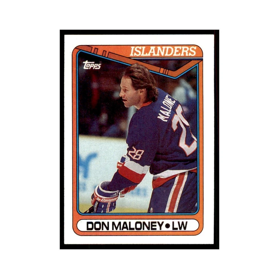 1990 Topps Don Maloney Hockey Cards #31 - Image 1 of 3