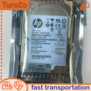 HP 652583-B21 600GB 10K 2.5" SAS 6G SC ENT HDD 653957-001 0 HOURS NEW - Picture 1 of 5