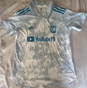 Adidas Women MLS LAFC Los Angeles Football Club Primeblue Jersey Women Sz: Large - Picture 1 of 8