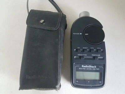Radio Shack Sound Level Meter Cat No 33-2055 With Case - Image 1 of 4