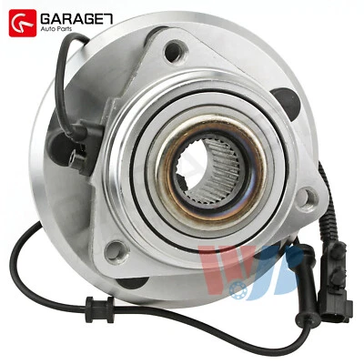 Conjunto de buje y cojinete de rueda delantera apto para Jeep Wrangler V6 2007 2008 2009 2010 3,8 L Foto 1 de 3