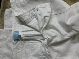 Joules White Linen Trousers for Women 
