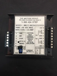 THE MOTION GROUP MM25MICROSTEPPER CEM TEMPERATURE CONTROL MODULE POWER SUPPLY - Bild 1 von 12