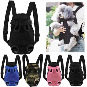 Pet Carrier Backpack Adjustable Pet Front Cat Dog Carrier Travel Bag Legs Out - Picture 1 of 14