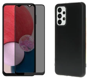 Case Cover + Tempered Glass Anti Spy For Samsung Galaxy A15 A16 A36 A55 A56 - Picture 1 of 14