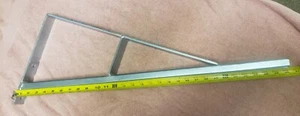 2 SCHWERLAST Fachboden für Unistrut Kanalwinkel Beschlag Zinkstrebe NIE BENUTZT - Bild 1 von 19