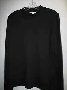 NIKE LADIES GOLF Dri-Fit Black Crewneck outer Cover. Size XL (16-18) EUC - Picture 1 of 2