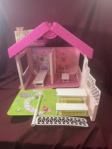 Barbie Fold ‘N Fun House Vintage 1992 Mattel mit Möbeln unvollständig - Bild 1 von 21
