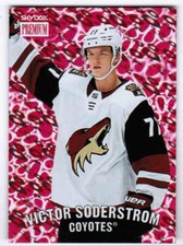 20/21 SKYBOX METAL UNIVERSE VICTOR SODERSTROM PREMIUM PROSPECTS STAR RUBIES /50