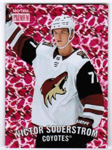 20/21 SKYBOX METAL UNIVERSE VICTOR SODERSTROM PREMIUM PROSPECTS STAR RUBIES /50