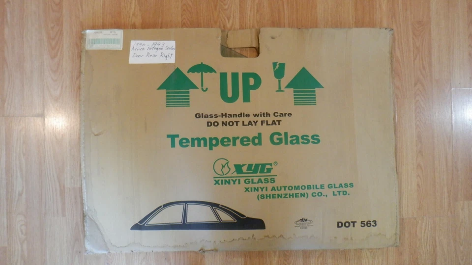 se adapta a cristal puerta trasera derecha Acura Integra 1990 1991 1992 1993 Foto 1 de 1