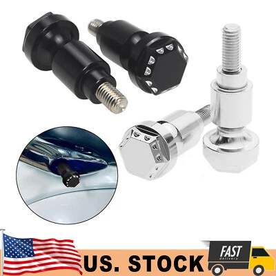 Tornillos para el pulgar del asiento trasero aptos para Suzuki GSX1300R HAYABUSA 1999-2020 aluminio Foto 1 de 4