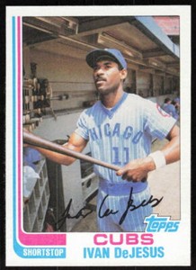 1982 Topps #484 Ivan DeJesus   - FREE SHIPPING