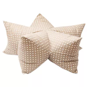 Aumüller Sternenkissen Dots Beige - 85 cm - Liegekissen für Hunde und Katzen - Bild 1 von 4