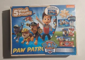 Nickelodeon, 5 pattuglie di zampe puzzle in legno. Nuovo e sigillato - Foto 1 di 4