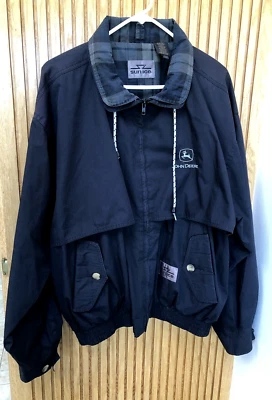 Chaqueta de golf Sunice JOHN DEERE cortavientos ventilada con cremallera completa para hombre L Foto 1 de 4