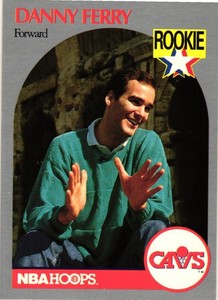 1990-91 Hoops Set Break #336 Daniel John Ferry NM - Free Shipping