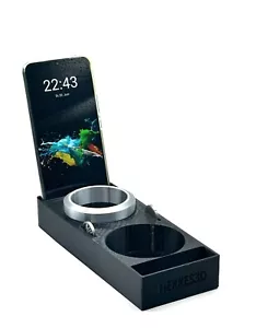 Mercedes W201 190er Cupholder Doppel Getränkehalter Smartphonehalterung Schwarz - Bild 1 von 5