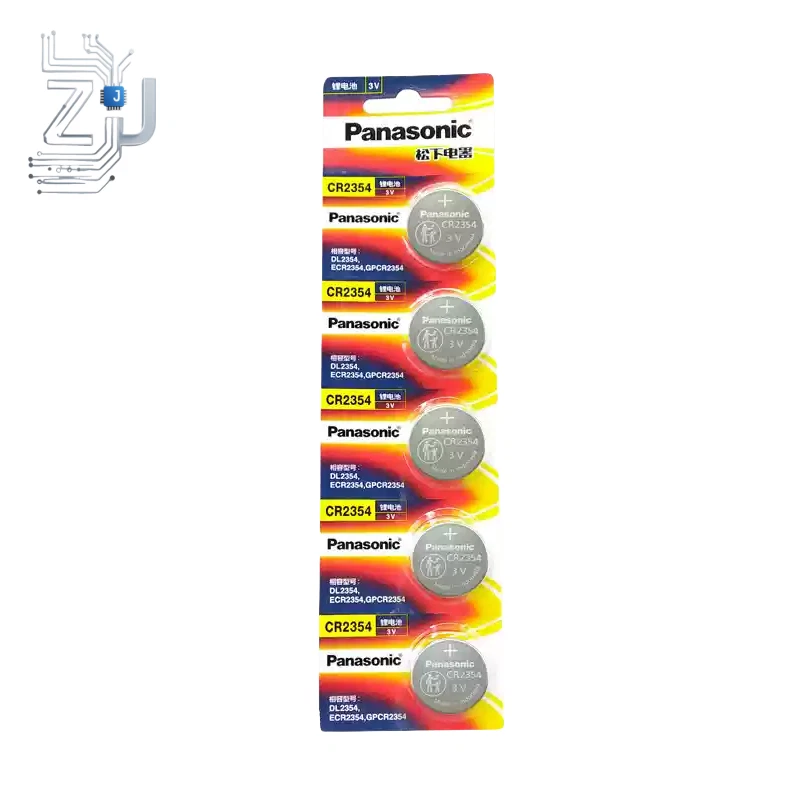 Bateria CR2354 Panasonic 3V botão para controle remoto chave de carro Tesla 5 peças nova 3V - Imagem 1 de 4