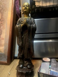 17th century , cast Bronze Anada Statue with 24k gold gilt Taking Offers - Picture 1 of 10