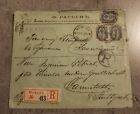 RUSIA COAT OF ARMS REGISTERED COVER ENVELOPPE CIRCULED