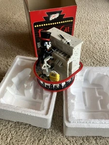 Felix die Katze. Enesco Wind-up Action Musical 1987. Animatronic Musical Piano - Bild 1 von 5