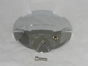 KMC BC-480 1000343 CHROME WHEEL RIM CENTER CAP WITH SCREW - Picture 1 of 2