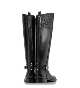 Nuevas botas de montar de cuero Tory Burch Marlene - Imagen 1 de 5