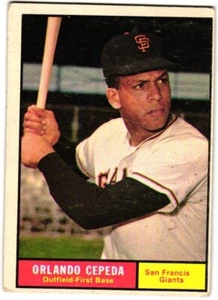 1961 Topps - Orlando Cepeda #435 VG - Picture 1 of 2