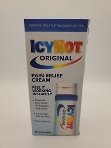 Icy Hot Original Therapy Pain Relieving Cream for Muscle Joint  Pain 3oz 09/26
