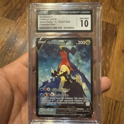 Garchomp V TG23 - Astral Radiance CGC 10 - Image 1 of 2