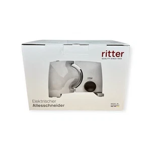 Ritter Allesschneider Nova 1 Brotschneidemaschine Aufschnittmaschine Grau - Bild 1 von 2