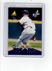 Hideo Nomo 1995 National Packtime Welcome to the Show Mail-In Pinnacle RC Card 3 - Picture 1 of 2