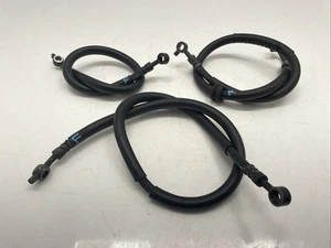 ♻️ Kawasaki Er 650 N Er6n 2005 - 2008 Front & Rear Brake Lines Hoses ♻️ - Picture 1 of 21