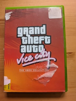 Grand Theft Auto: Vice City (Xbox Classic & Xbox 360 PAL) – Complete with Map - Image 1 of 4