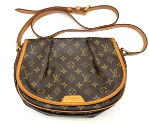 Louis Vuitton LV Shoulder Bag M40473 Menilmontant MM Brown Monogram 449758 - Picture 1 of 16