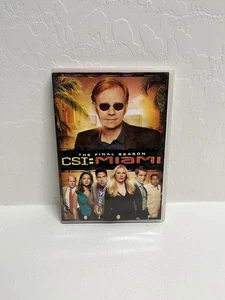 CSI: Miami The 10th and Final Season 5 Disc DVD Set Rare OOP Clean Discs - Picture 1 of 7