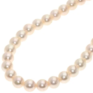Akoya pearl Pearl Necklace Silver  29.7g - Picture 1 of 7