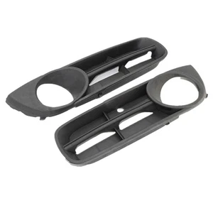Pair Front Bumper Fog Light Cover Bezel Frame For Skoda Fabia Roomster 2007-2010 - Bild 1 von 7