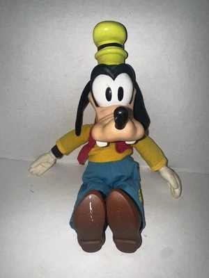 "Muñeco de peluche Goofy de colección de 17"" cabeza de vinilo cuerpo suave estilo tropa Goof" Foto 1 de 4